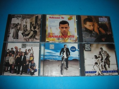 Eros Ramazotti - CD Sammlung - top Zustand