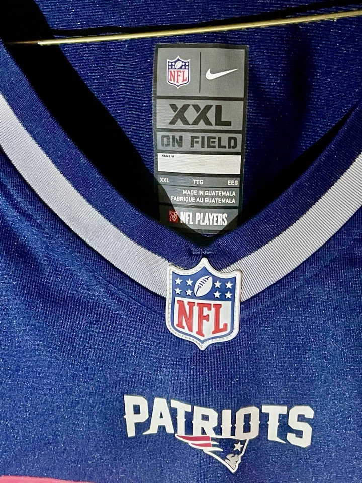 ¡Bonito! Camiseta para hombre New England Patriots Rob Gronkowski #87 XXL Nike On Field NFL Foto 4 de 4