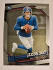 2025 Panini Prizm Football Jaxson Dart Rookie Card #332.