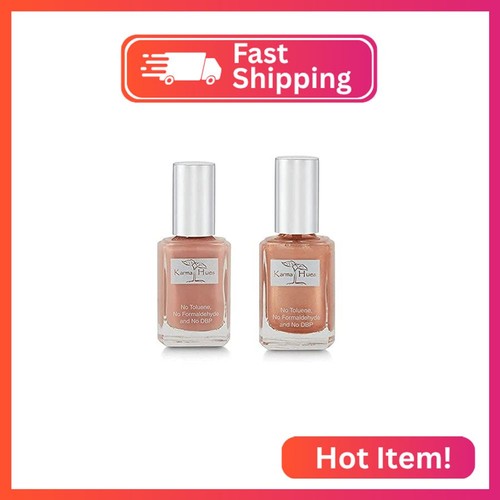 karma organic amazing Natural Nail Polish Colors - Non Toxic, Vegan, Cruelty Fre
