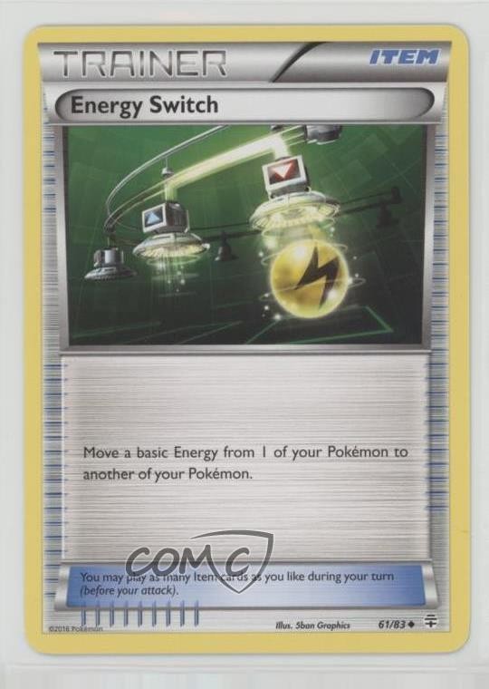 Energy Switch Pokémon XY Generations #61