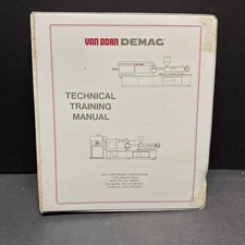 Van Dorn  DEMAG Toggle Hydraulic Clamp Plastic Injection Molding Training Manual