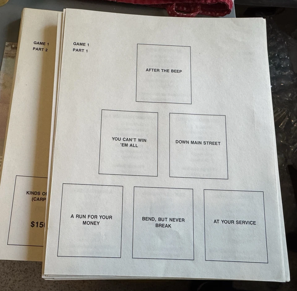 RARE VINTAGE 1986 THE $25,000 PYRAMID BOARD GAME CARDINAL NO. 5050 DICK CLARK - Image 2 of 4