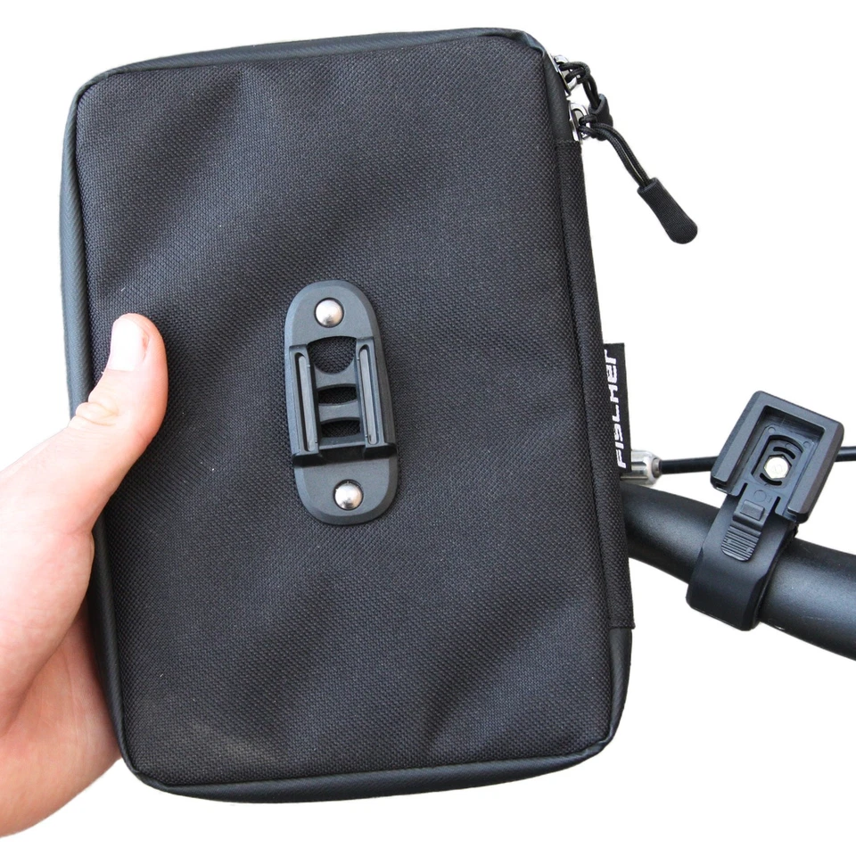 Fischer Tasche mit Lenker-Halterung Fahrrad-Halter Navi für Tablet PC iPad 7"  - Bild 3 von 4