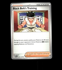Black Belt's Training - 096/131 - Prismatic Evolutions - Near Mint Non Holo