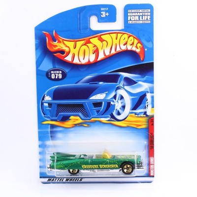 Hot Wheels 2001 - BLUE CARD COLLECTOR - 1959 CADILLAC - MONSTERS SERIE