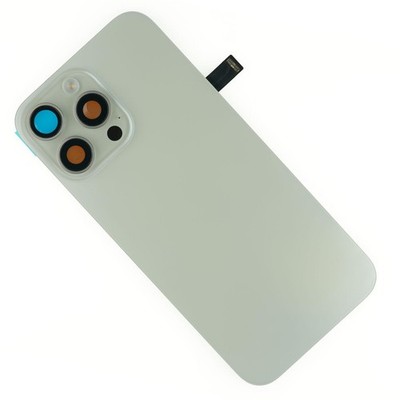 iPhone 16 Pro Max Backcover Gehäuse Deckel Rückseite + Kameraglas + Ladespule, W