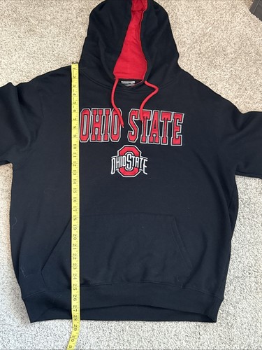 Stadium Athletics Ohio State Buckeyes Embroidered Pullover Hoodie Sweatshirt XL - Picture 8 of 13