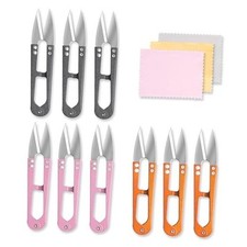 9 Pcs 4.1 Inch Sewing Scissors Thread Snips, High-Carbon 9Pcs Sewing Scissors