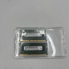Micronn 2GB DDR3 Laptop RAM PC3-8500S 1066MHz SO-DIMM Lot Of 2. 4GB Total