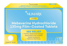 Numark Mebeverine 135mg - 15 Tablets