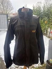 JACK WOLFSKIN Herren Jacke Gr L Windbreaker Outdoorjacke Regenjacke 12216 Schwar