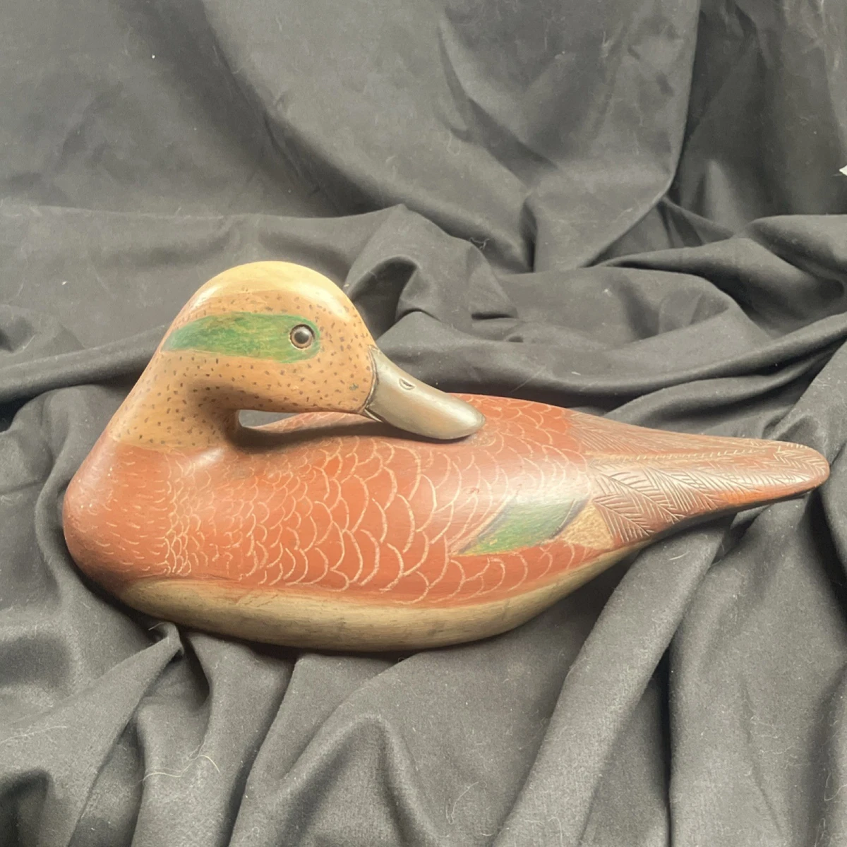 彩绘木制鸭子，鸭子收藏品| eBay
