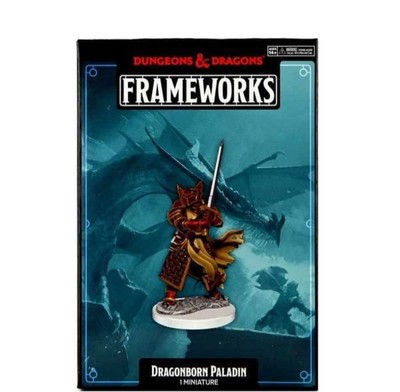 D&D Frameworks: Dragonborn Paladin Male