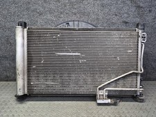 05-08 MERCEDES R171 SLK350 ENGINE RADIATOR COOLING FAN SHROUD W A/C CONDENSER