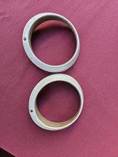 1967 Porsche 911 912 Headlights Metal Rings