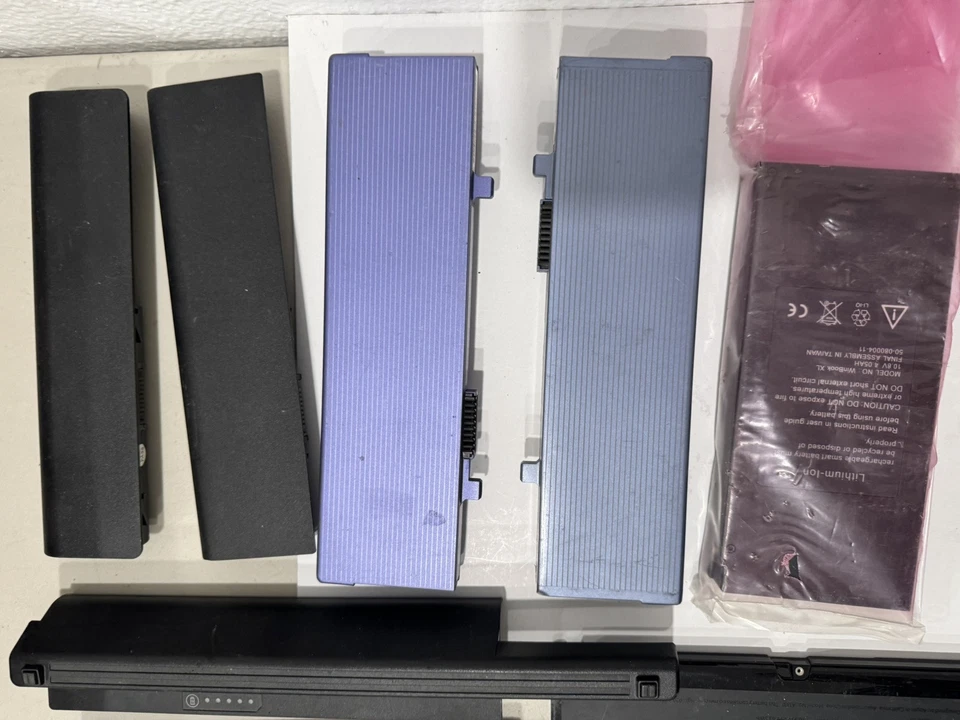 Lote de 15 baterías de iones de litio para portátil solo piezas (sin probar) Foto 3 de 4