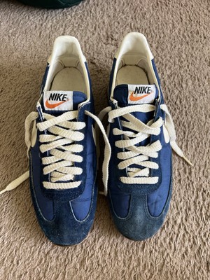 RARE VINTAGE 1977 Nike Oceania Suede Blue shoes Men's US 7.5 Used