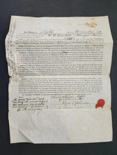 1879 antique WHEELER & WILSON bangor me R. BLUNT dealer SEWING MACHINE CONTRACT