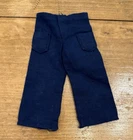 Vintage 1969 GI JOE Adventures Early Sailor Pants Front Pockets Navy Blue Pants