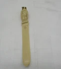 Antique Ivorene Bookmark “Owl Minerva” D.R.P. No. 86631 ~ 1900/1920s