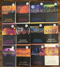 Left Behind Paperback Book Lot Complete Set Series LaHaye Jenkins 1-12