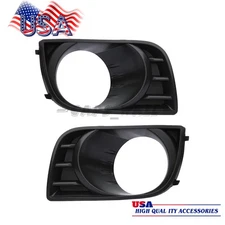 For 2008-2017 Toyota Sequoia Front Bumper Fog Light Covers Bezel Left & Right
