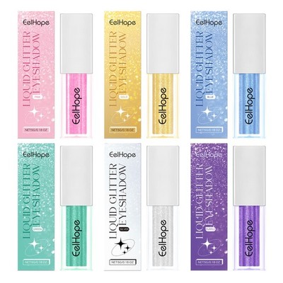 glitter liquid eye shadow glitter liquid make-up eye colorful