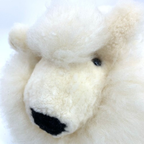 Vintage Maxwell Hay & Co stuffed Sheep Lamb Plush 100% pure virgin wool Large - Picture 2 of 8