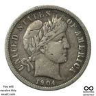 1904 Barber Dime X-1217