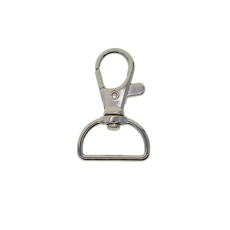 10 Pcs Swivel Trigger Clips Snap Hook Lobster Clasps Keychains Bag D Ring 20mm - Image 4 of 4