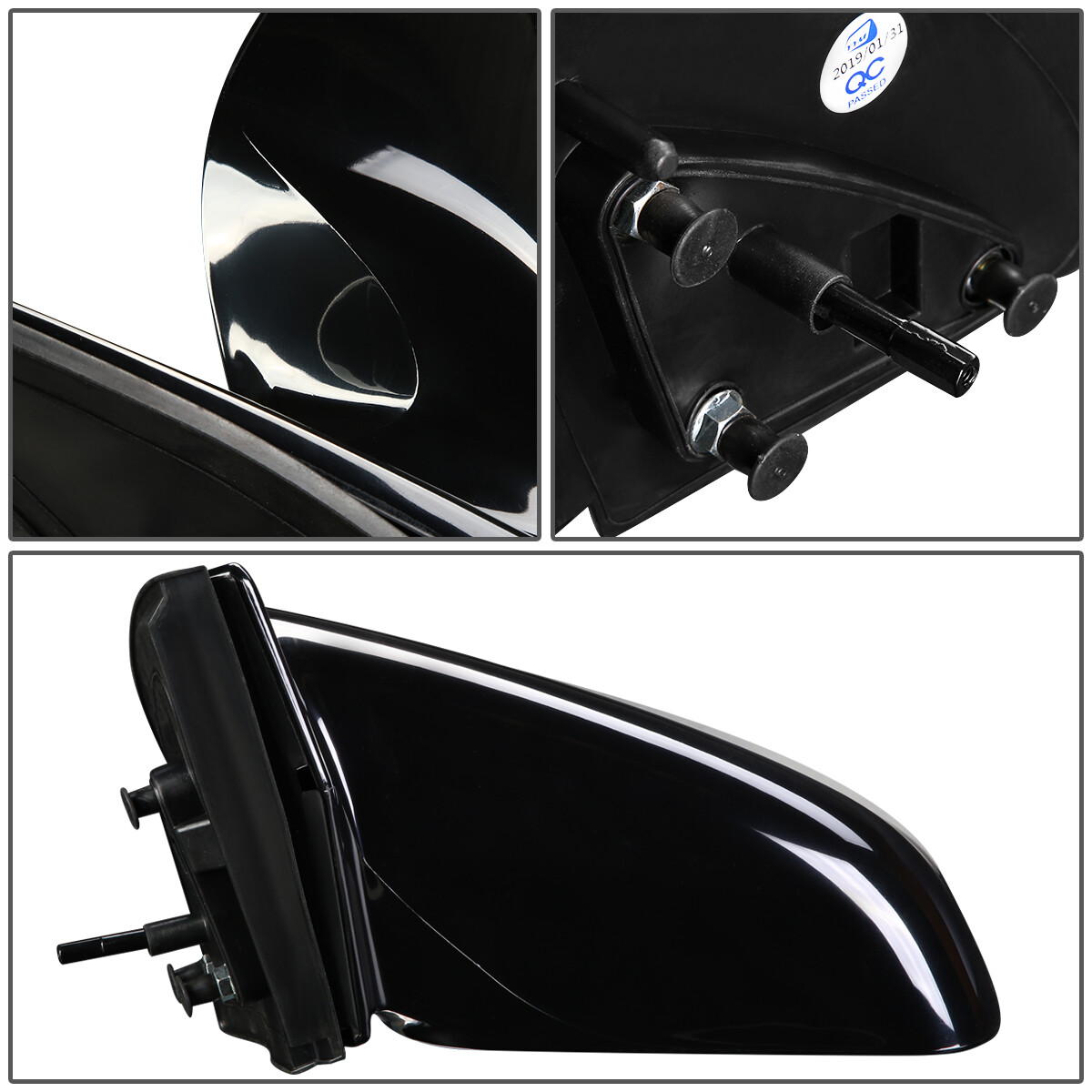 FOR 0308 TOYOTA MATRIX PONTIAC VIBE OE STYLE MANUAL LEFT SIDE VIEW