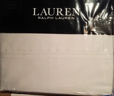 Brand New Ralph Lauren Twin Sheet Set 300 count Sateen color Silver