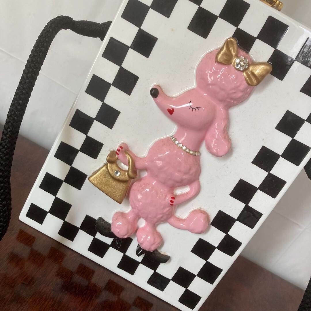 Timmy Woods 犬 Dog Purse-Handbag-Pocketbook-Shoulder Bag/Timmy Woods/Boxer