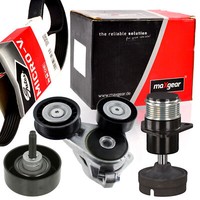 Gates 6PK1520 Keilrippenriemen-Satz + Spanner FüR Ford C-MAX Focus Ii