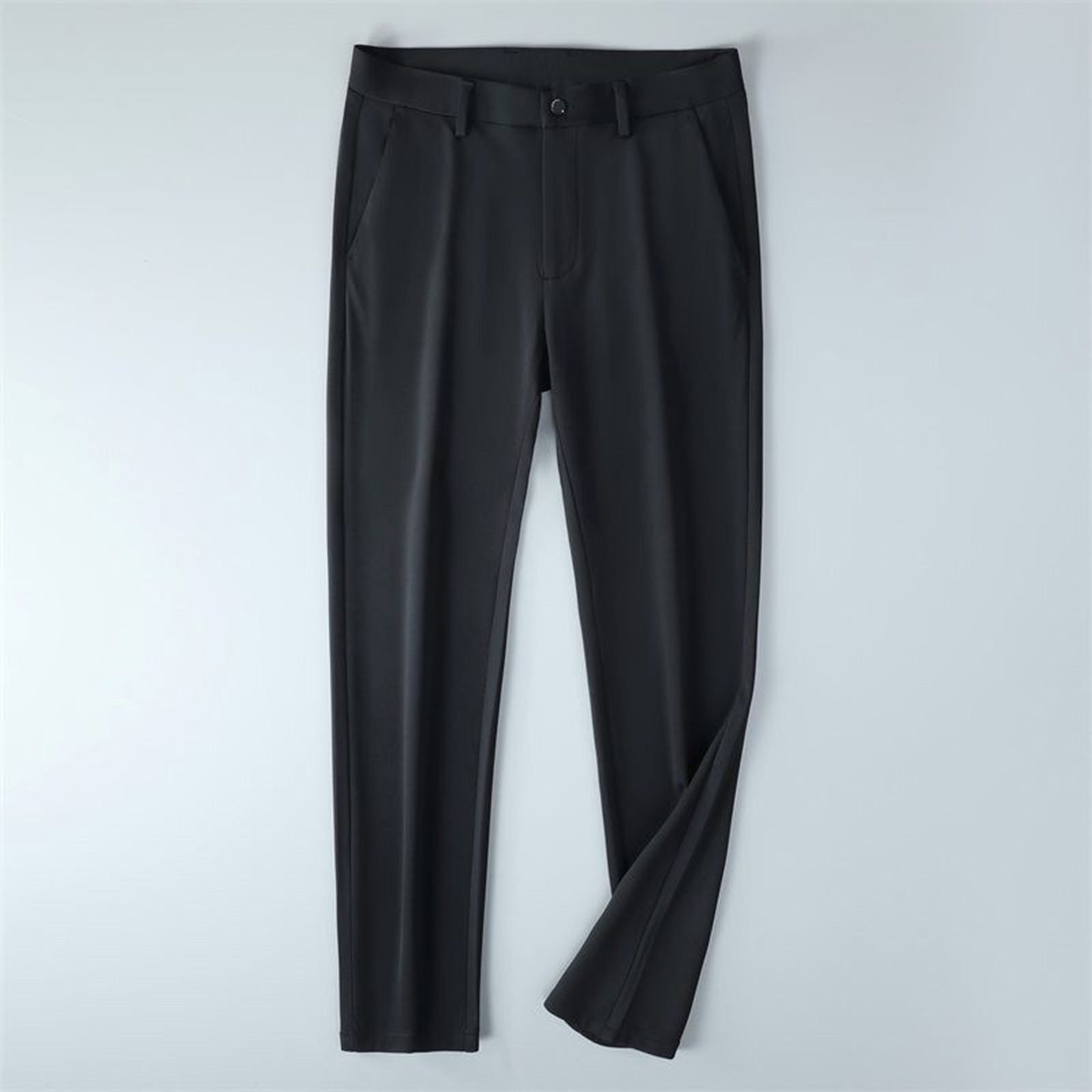 Men Dress Pants Stretch Men Clothing Solid Color Male Trousers Straight