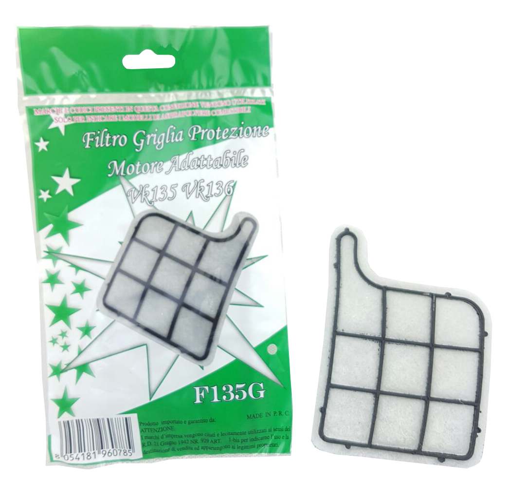 Kenekos - SET ECONOMICO Adatto Per Vorwerk Folletto Kobold 135/136 / 135SC / VK135 / VK136 12 Sacchetti Per La Polvere 2 Filtri Hepa 2 Filtri Di Protezione Del Motore 12x Fragranze