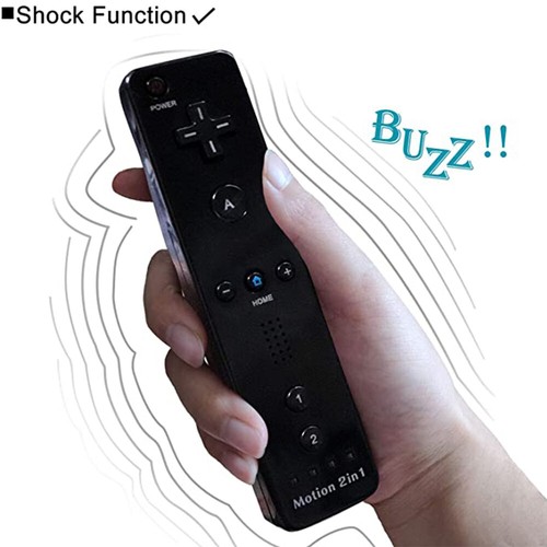 2 in 1 Motion Plus Wii Remote Controller Nunchuck for Wii/Wii U Console Games - Picture 5 of 30