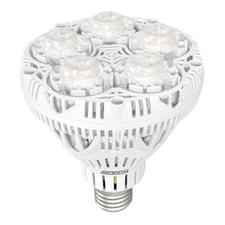 SANSI 24W E26 LED Plant Grow Light Lamp Full Spectrum Indoor Tent Hydroponic COC