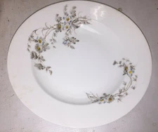 Charles Field Haviland Limoges France Bowl 9.25" Blue Gray Flowers FREE SHIPPING