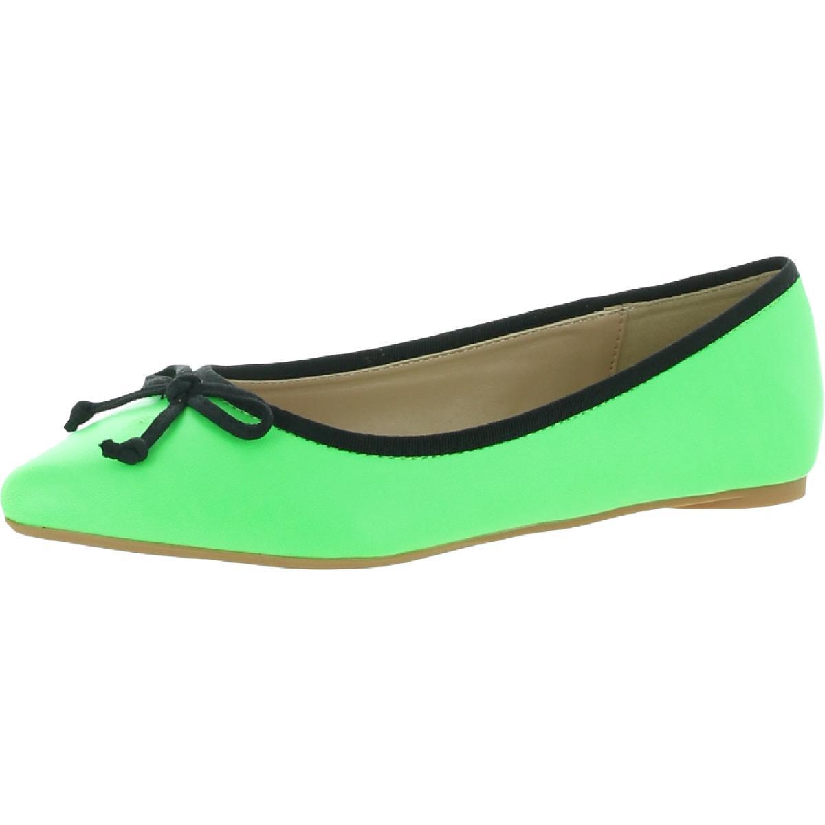 Женские зеленые балетки Penny Loves Kenny Attack Green 6, средний (B,M) BHFO 4398