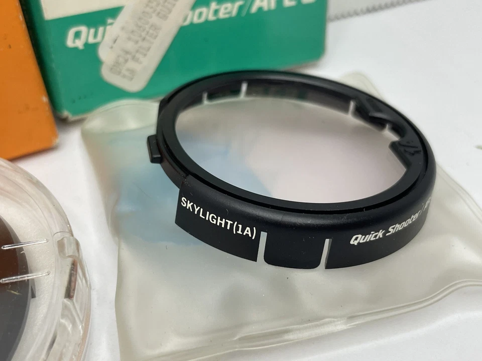 Lot Of 2 Genuine OLYMPUS AFL | AFL-S 1A skylight filter with case and box - Image 3 of 4