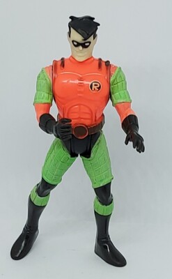 Robin Night Fury Mission Night Masters DC Comics 2001 Kenner Robin Neon colors