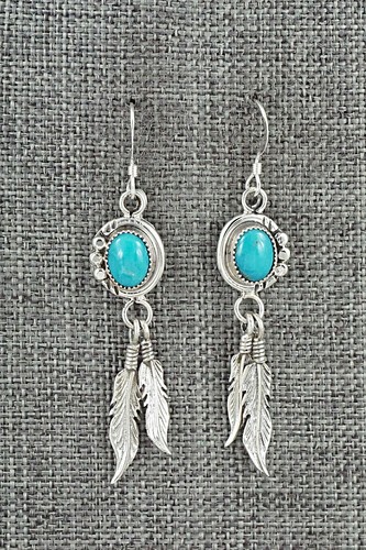 Orecchini turchese e argento sterling - Rita Largo - Foto 7 di 7
