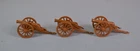 Marx 54mm Civil War Cannons Tan