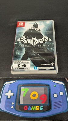 Batman: Arkham Trilogy (Nintendo Switch, 2023)