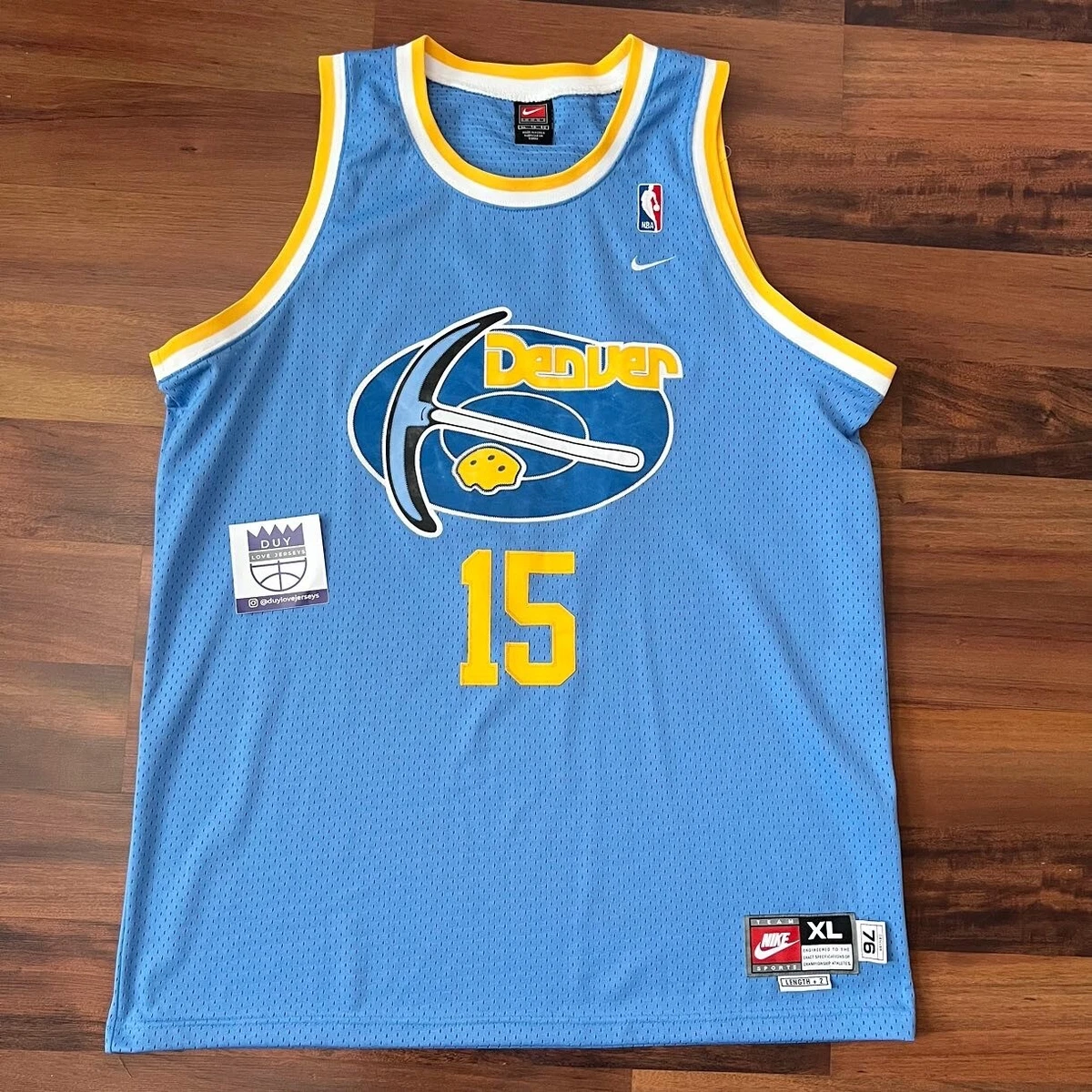 NIKE Rewind NBA Denver NUGGETS Carmelo ANTHONY Swingman Jersey