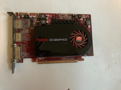 AMD ATI FirePro V4800 1 GB GDDR5 SDRAM PCI Express x16 Video Card
