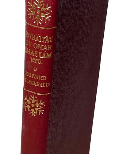 Old RUBAIYAT OF OMAR KHAYYAM Book 1953 Publication date EDWARD FITZGERALD - Foto 5 di 9