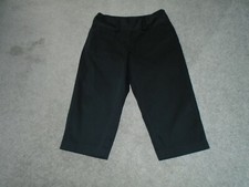 Willi Smith Black Cropped Pants Size 8